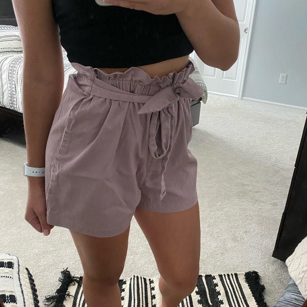Paperbag shorts